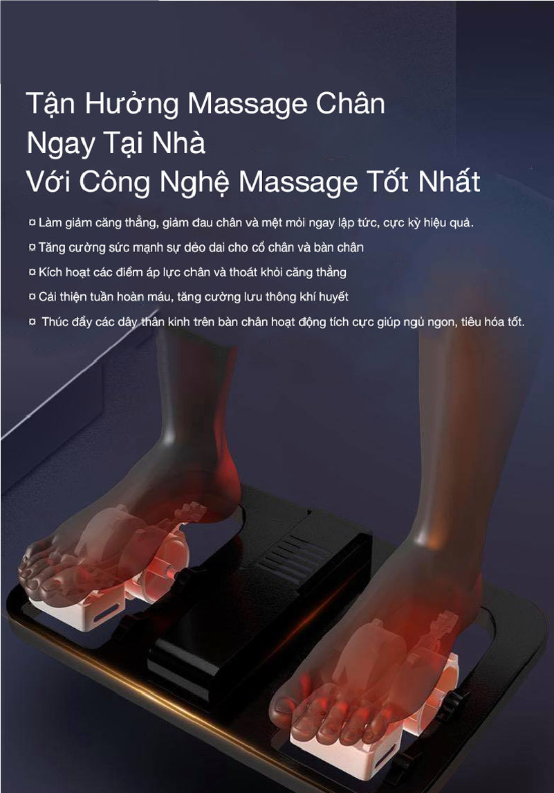 Hiệu quả đem lại từ massage chân